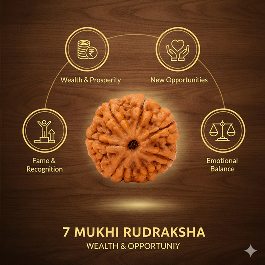 7 Mukhi Ruraksha Certified (Nepal)