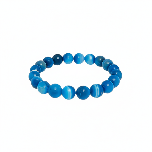 Blue Agate Bracelet