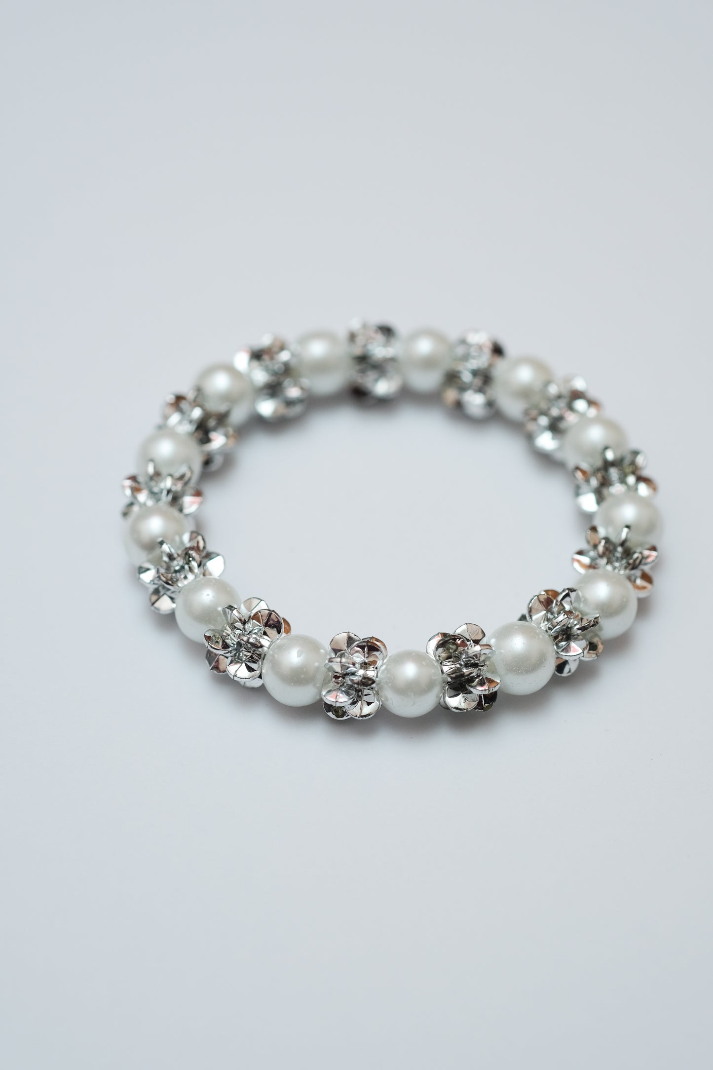 Pearl Silver Bracelet
