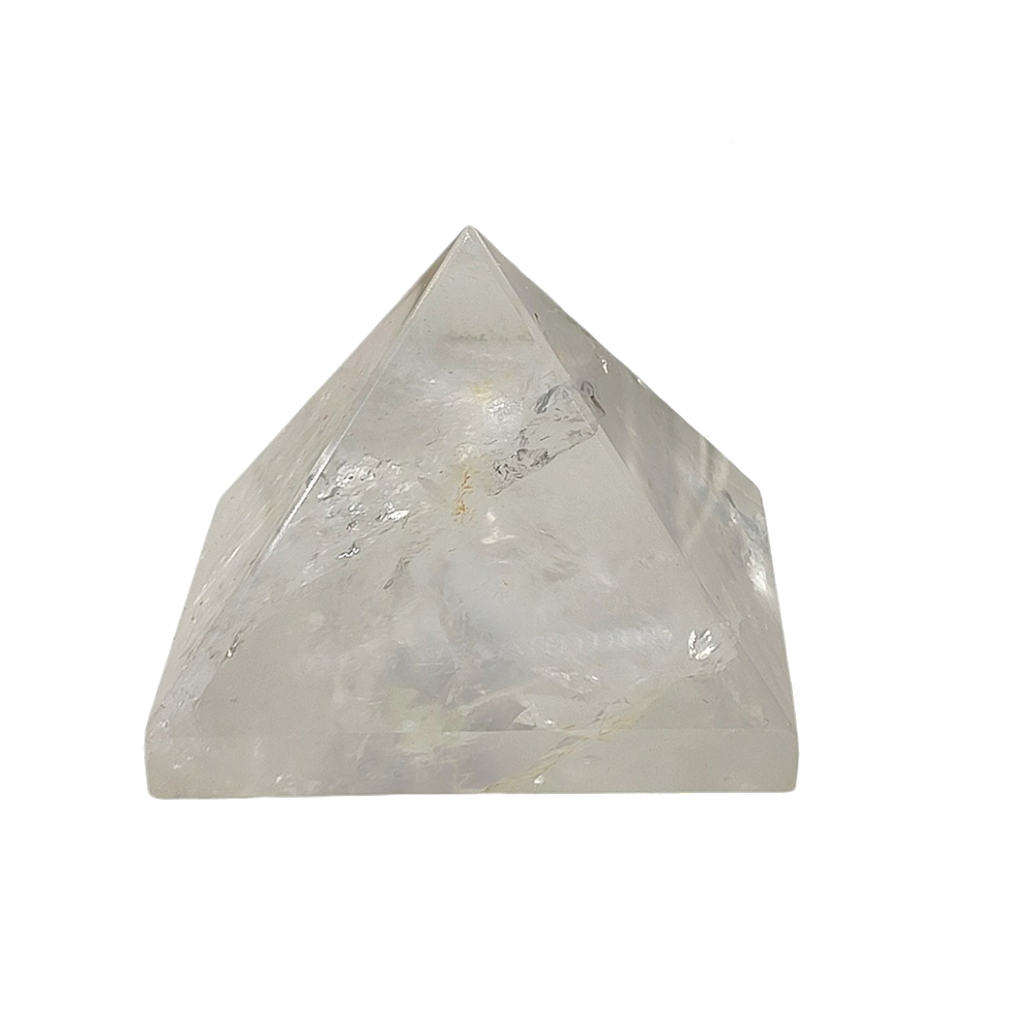 Spatik (Clear Quartz) Pyramid for Amplification and Cleansing Energy