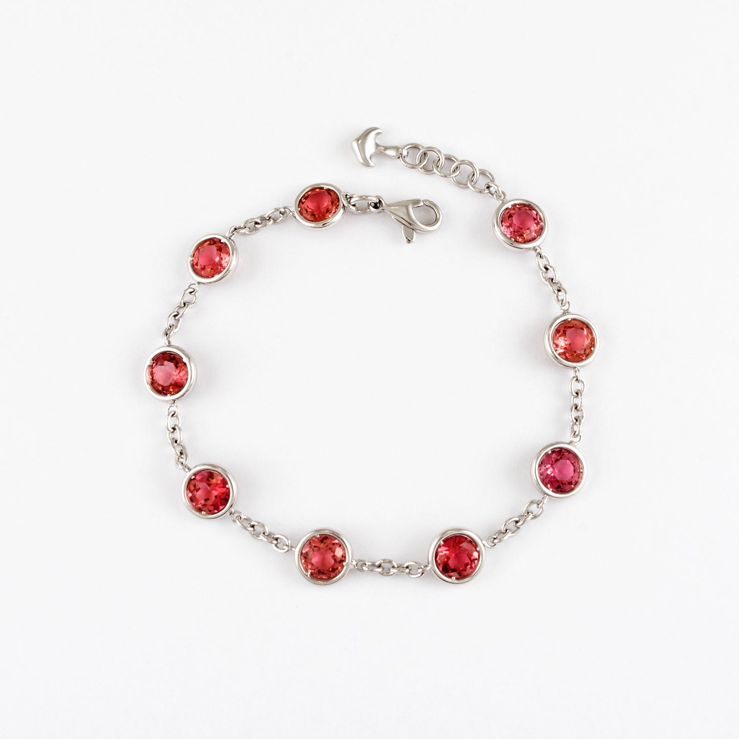 Red Jasper Silver Bracelet