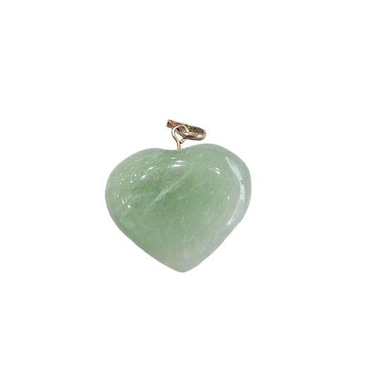 Green Aventurine Heart Pendant