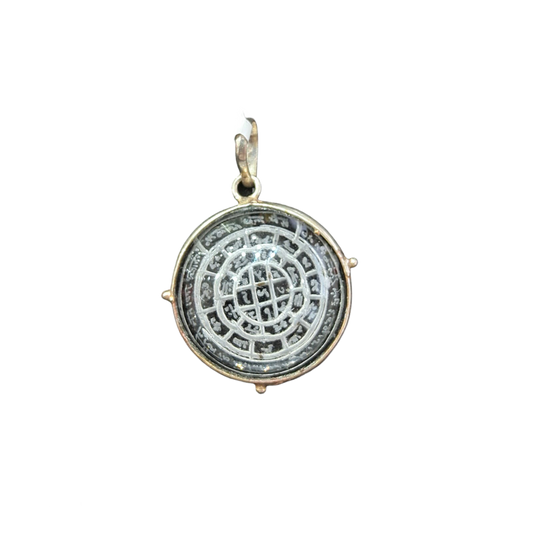 Kailash Yantra Clear Quartz Pendant