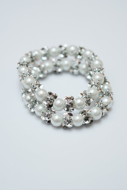 Pearl Silver Bracelet