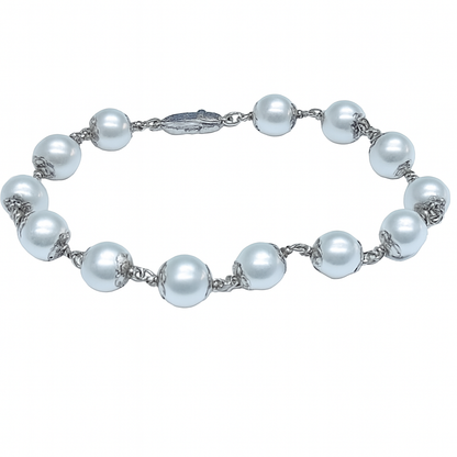 Pearl Silver Bracelet