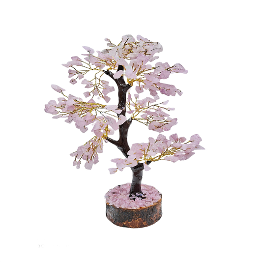 Rose Quartz Crystal Tree
